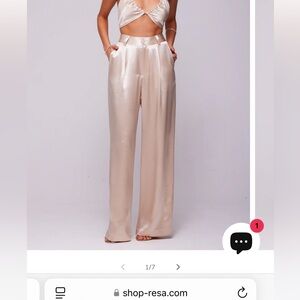 RESA floral Bishop Sleeve Pantsuit